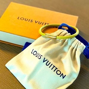 Louis Vuitton Leather KEEP IT BRACELET